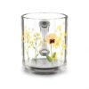 Yellow Bloom Glass Mug