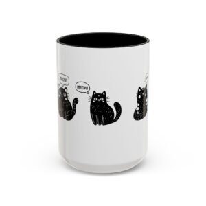 Meow Cat Talking Mug